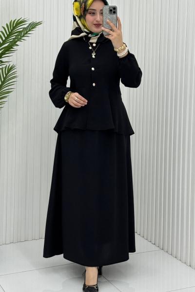 Naz Etek Takım Siyah
