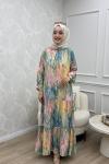 Sümbül Elbise Yeşil