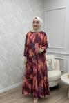 Sümbül Elbise Mürdüm