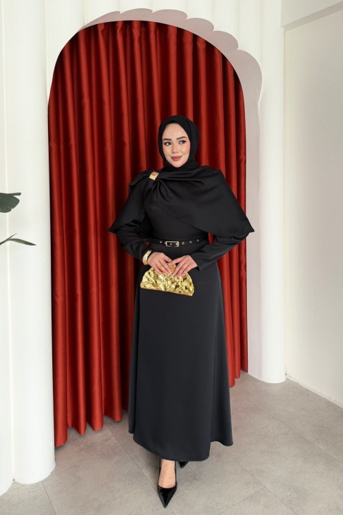 Aleyna Elbise Siyah