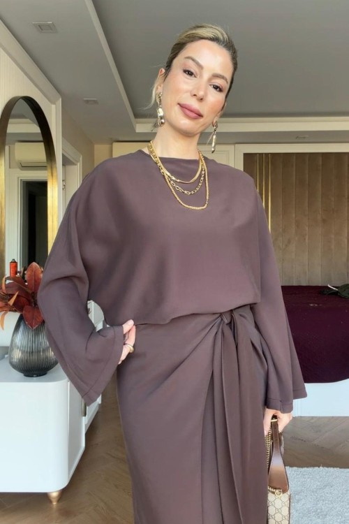 Asiye Etekli Takım Acı Kahve
