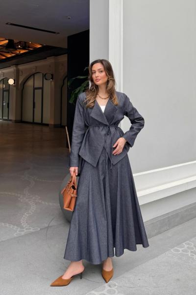 Aysima Takım Koyu Mavi