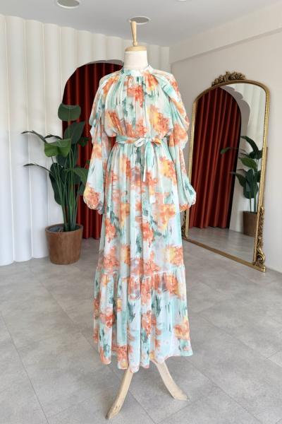 Bahar Elbise Turuncu