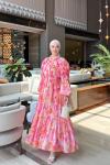 Bahar Elbise Pembe