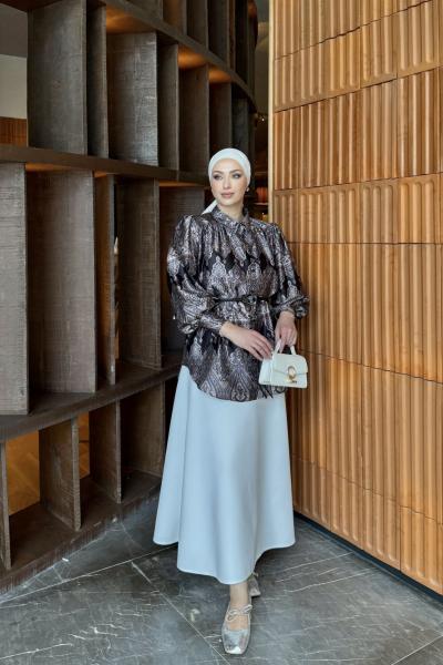 Bedriye Gömlek Siyah