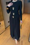 BTK GÜLFER TAKIM 6613 SİYAH