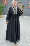 BTK CAVİDE ELBİSE 6569 SİYAH