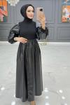 Btk ceylan elbise 6489 siyah