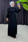 BTK DİLŞAH ELBİSE 6530 SİYAH