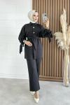 BTK GÜLFER TAKIM 6613 SİYAH