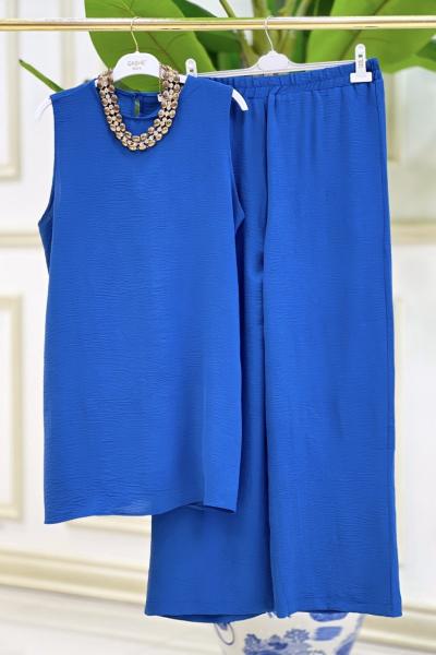 İçlik Pantolon Takım İndigo