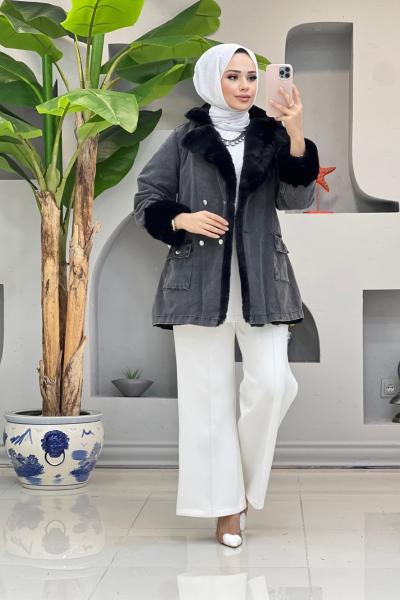 Btk ikbal ceket 6417 siyah