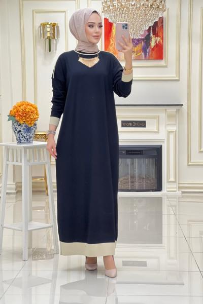 BTK İLAY ELBİSE 6433 SİYAH