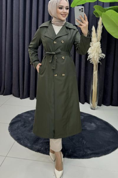 BTK İLKE TRENÇ 6514 HAKİ