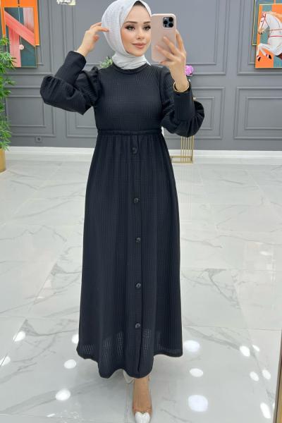 Btk ilke elbise 6502 siyah