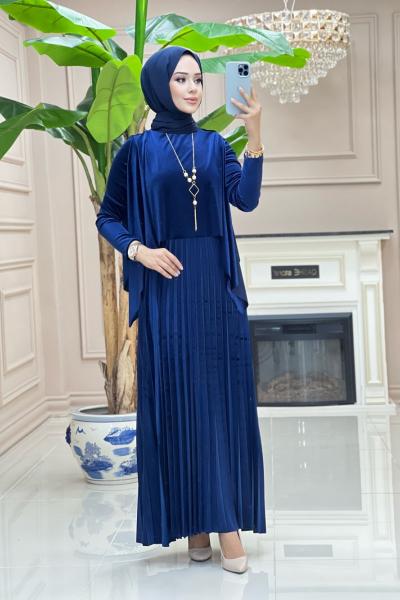 Btk suzan elbise 6225 lacivert