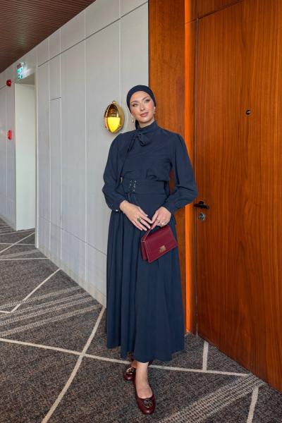 Ceylin Etekli Takım Lacivert