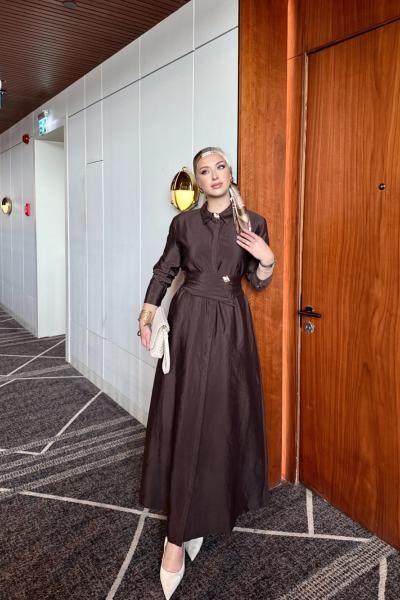 Damla Elbise Acı Kahve