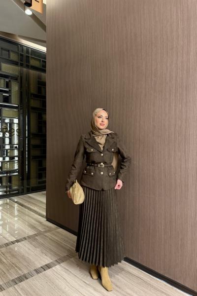 Defne Etekli Takım Haki