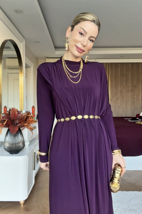 Demet Elbise Mor