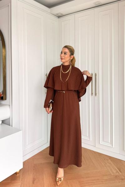 Deva Elbise Kahverengi