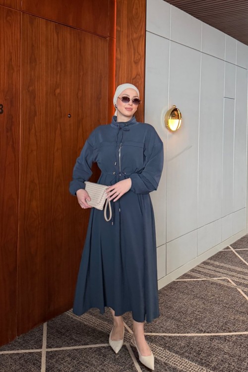 Dilek Elbise İndigo