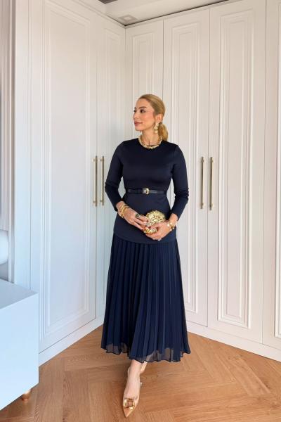 Farah Elbise Lacivert