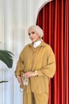 Figen Pantolonlu Takım Camel