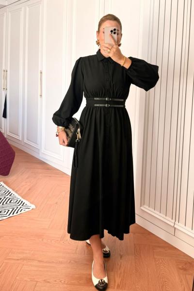 Firuze Elbise Siyah