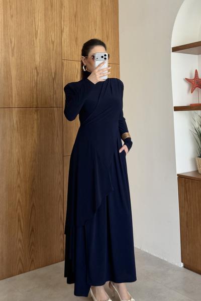 Hande Elbise Lacivert