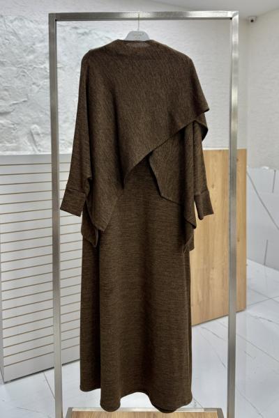 Hediye Elbise Kahverengi