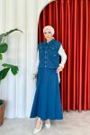 İkra Etekli Takım  Lacivert