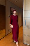 Leyal Elbise Bordo