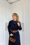Melek Elbise Lacivert