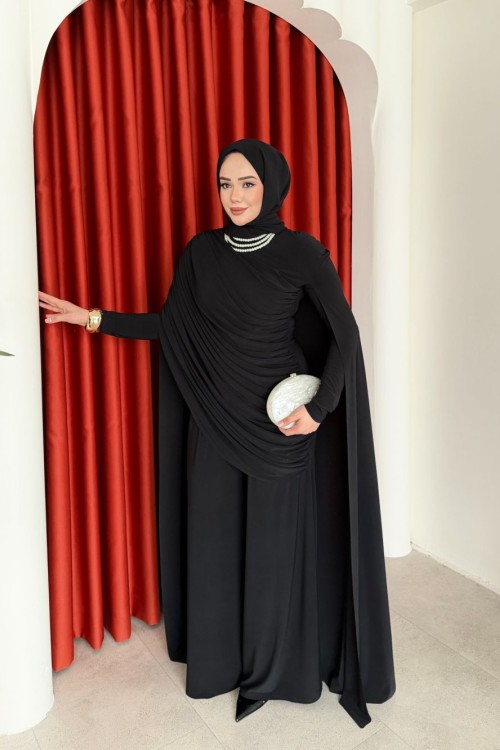 Miray Pantolon Takım Siyah