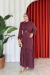 Nevin Elbise Bordo