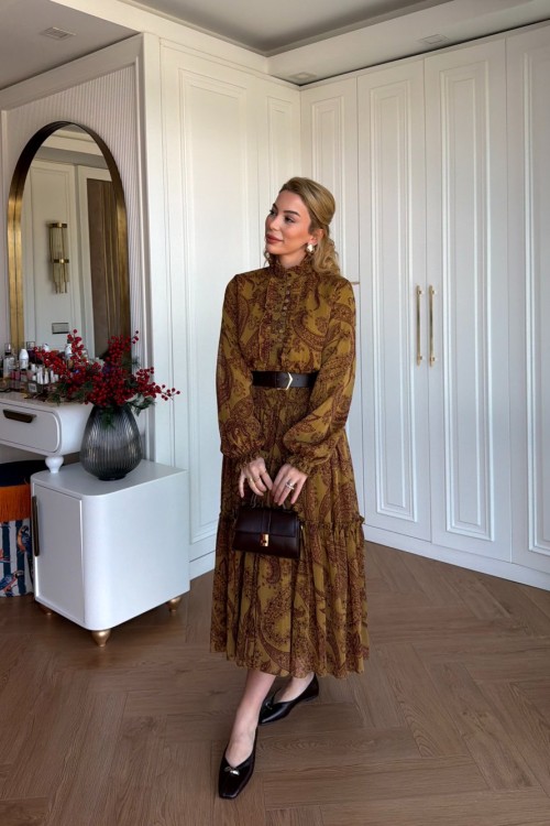 Nurgül Elbise Yeşil