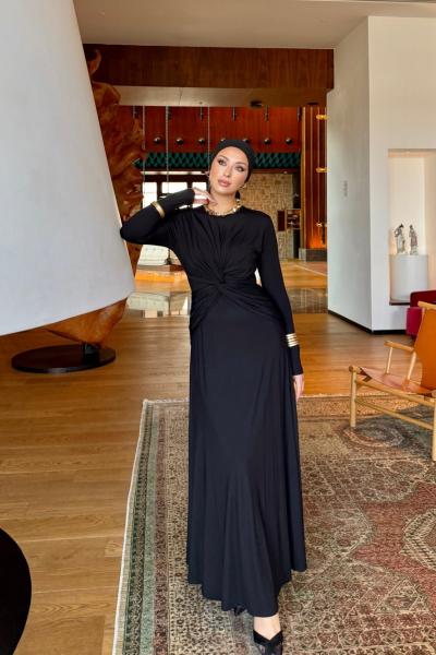 Perviz Elbise Siyah