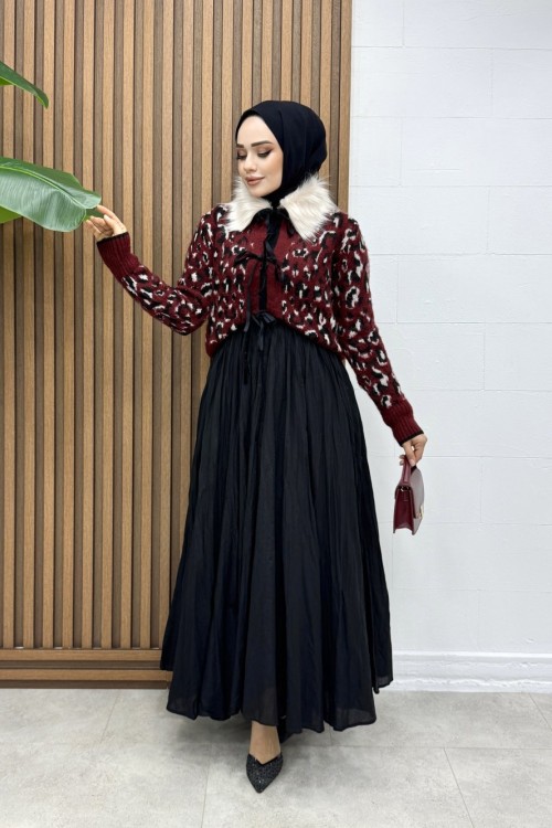 Rümeysa Etek Siyah