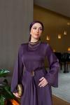 Sedef Elbise  Mor