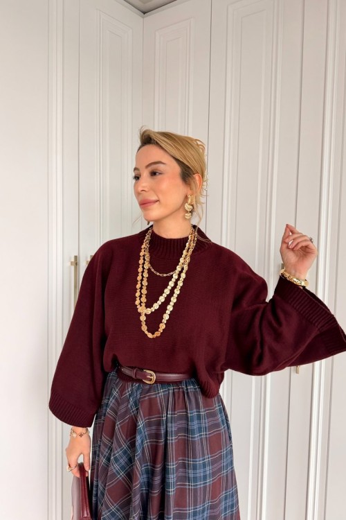 Senem Kazak Bordo