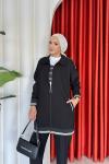 Sevda Pantolon  Takım Siyah