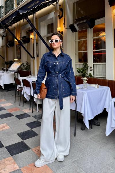 Sümeyra Ceket Koyu Mavi