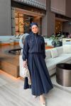 Sümeyra Etekli Takım Lacivert