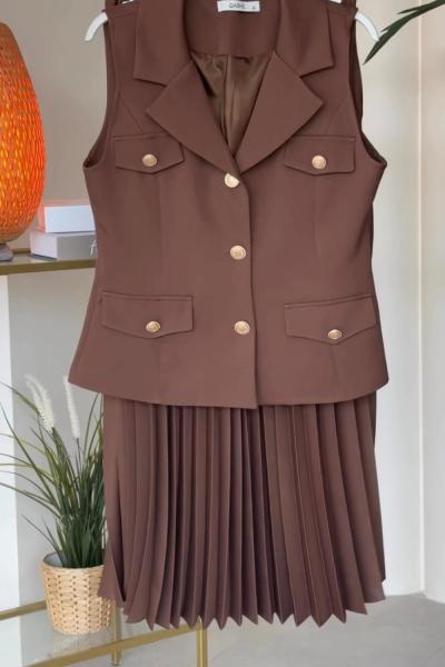 Tülin Takım Kahverengi