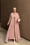 Vildan Abaya Pembe