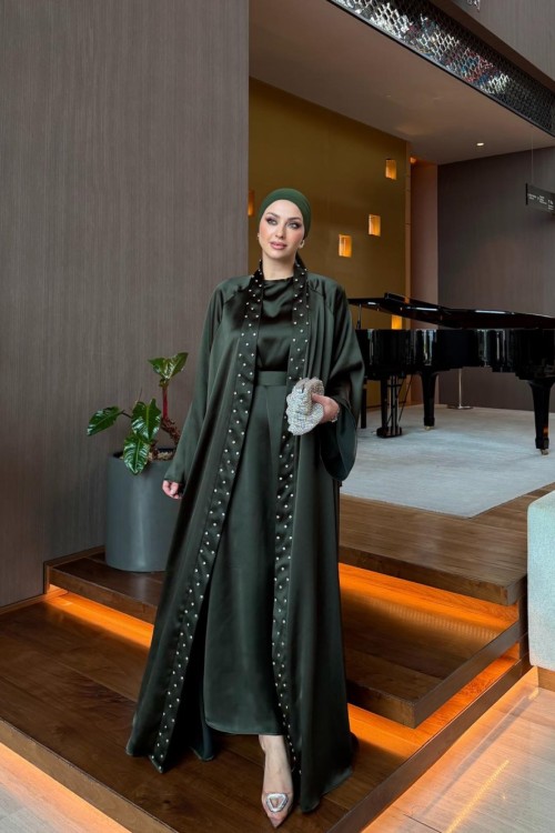 Vildan Abaya Zümrüt