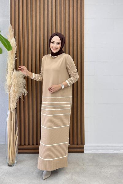 Yağmur Elbise Camel