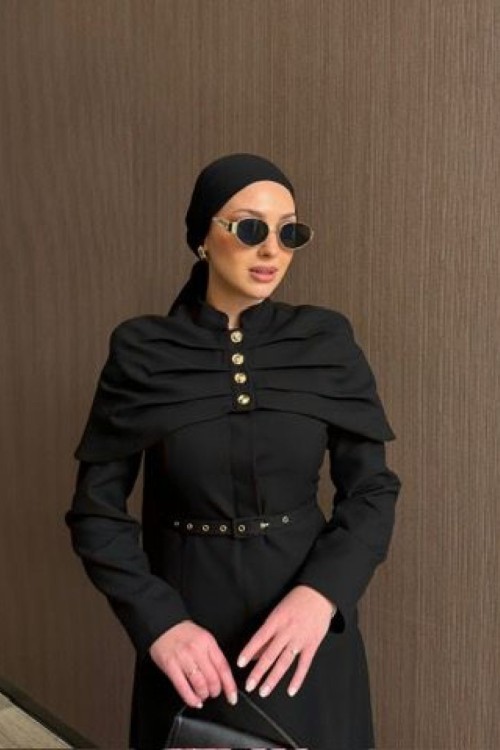 Zeliha Etekli Takım Siyah