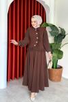 Zeliha Takım Kahverengi
